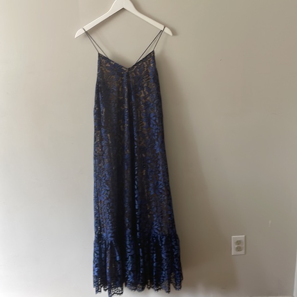 Anthropologie Moulinette soeurs blue lace dress - Picture 6 of 10